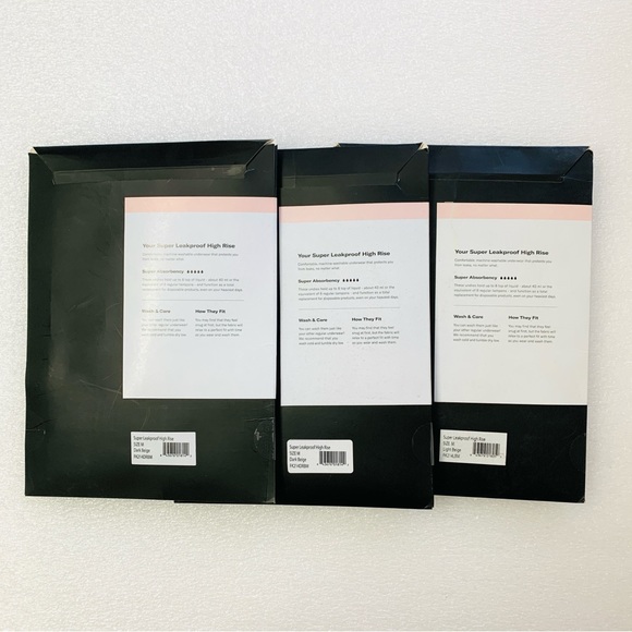 Knix Super Leakproof High Rise Panties - 3Pk Size M - Picture 2 of 9